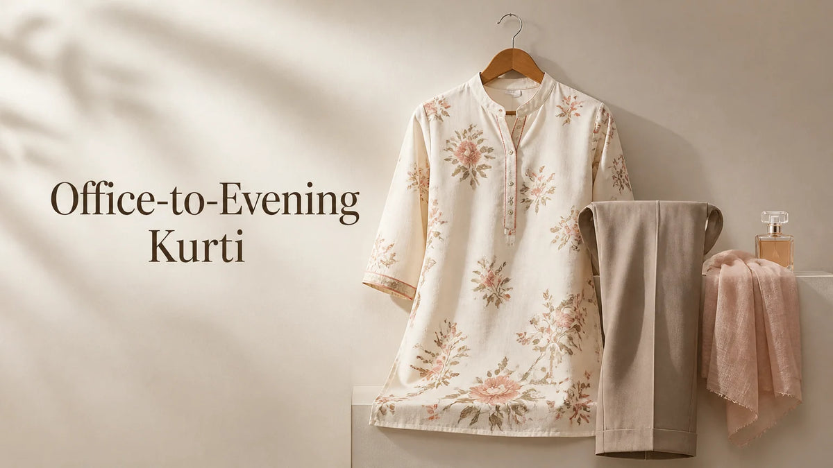 Best Cotton Kurti for Women for Office-to-Evening Transitions