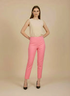 Sufiana Baby Pink Formal Cotton Trouser for Women - Sufiana
