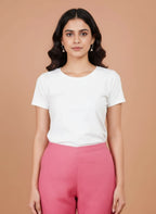 Sufiana Elegant Formal Pink Trouser for Women | Stylish Office & Casual Wear Pants