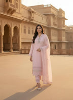 Sufiana Signature 3 Piece Suit for Women Premium Georgette & Silk - Sufiana