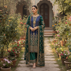 Luxury Ethnic Wear Premium Designer Kurti Set for Women - Sufiana